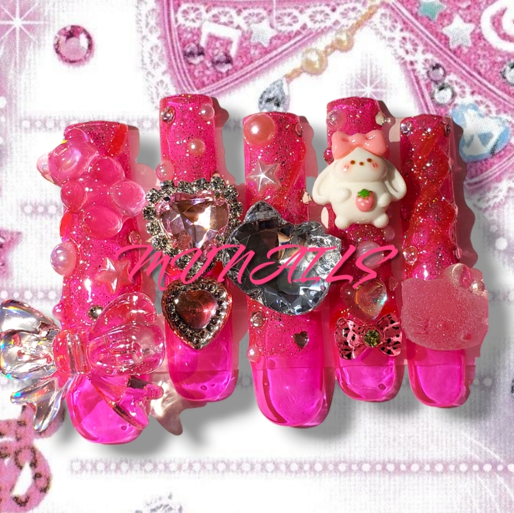 Handmade press on nails